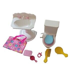 Vtg 1996 Kelly Potty Training Accessories replacements Barbie‎ Little sister